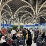 بالصور.. رحلة الحجاج في مطار بغداد الى الديار المقدسة