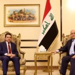 الاعرجي ورئيس الجمهورية السابق على طاولة واحدة في بغداد